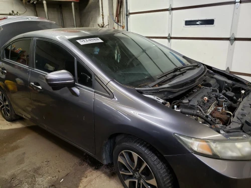 2013-2015 Honda Civic 1233348 Front Right/Passenger Hybrid Used OEM Steering Knuckle Spindle