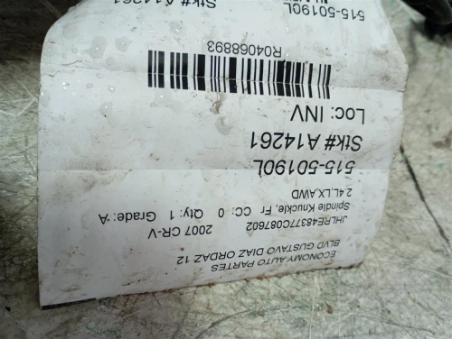 2007-2009 Honda CR-V 4068893 Front Left/Driver Used OEM Steering Knuckle Spindle