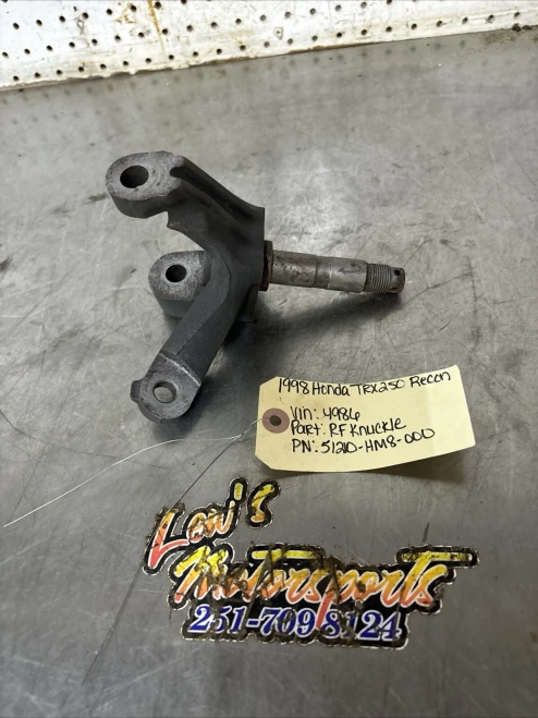 1998 Honda 51210HM8000 Front Right/Passenger Used OEM Steering Knuckle Spindle