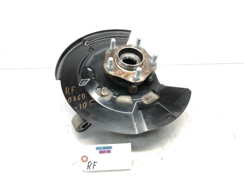 2022-2024 Infiniti QX60 Front Right/Passenger FWD With Hub Used OEM Steering Knuckle Spindle