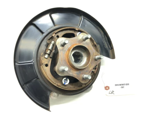 2014-2022 Infiniti Q50 Rear Left/Driver FWD With Hub Used OEM Steering Knuckle Spindle
