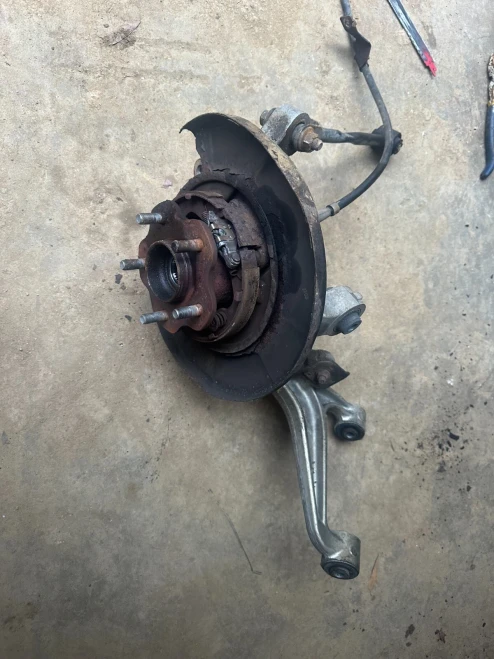 2007-2020 Infiniti G35 Rear Right/Passenger With Hub With Bearing Used OEM Steering Knuckle Spindle