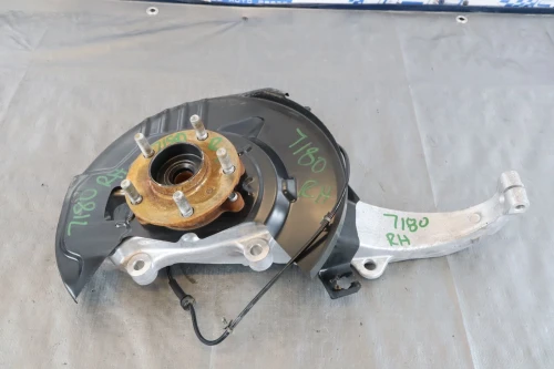 2017-2021 Infiniti Q60 Front Right/Passenger RWD With Hub Used OEM Steering Knuckle Spindle