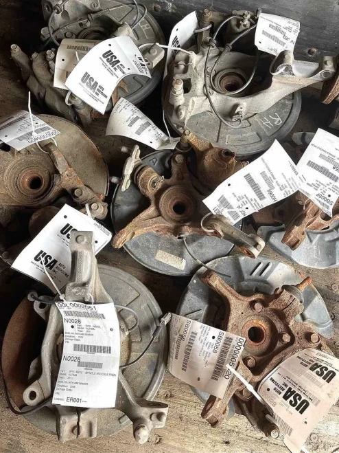 Infiniti G37 Front Left/Driver Used OEM Steering Knuckle Spindle