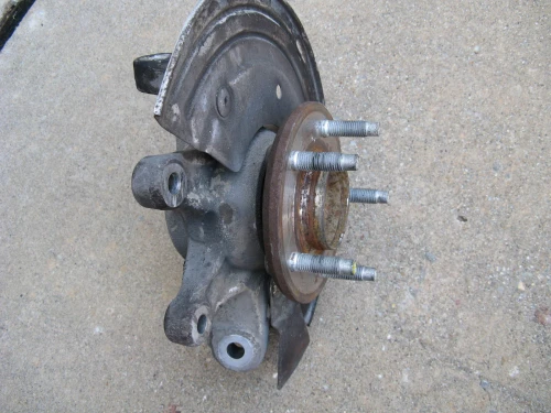 2003-2005 Jaguar S-Type Rear Left/Driver Used OEM Steering Knuckle Spindle