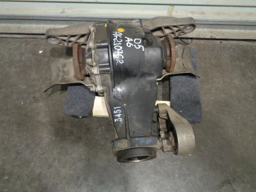 2005-2008 Audi A6 3.2L Rear AK210762 Used OEM Rear Differential Carriers used OEM rear differential carrier assembly