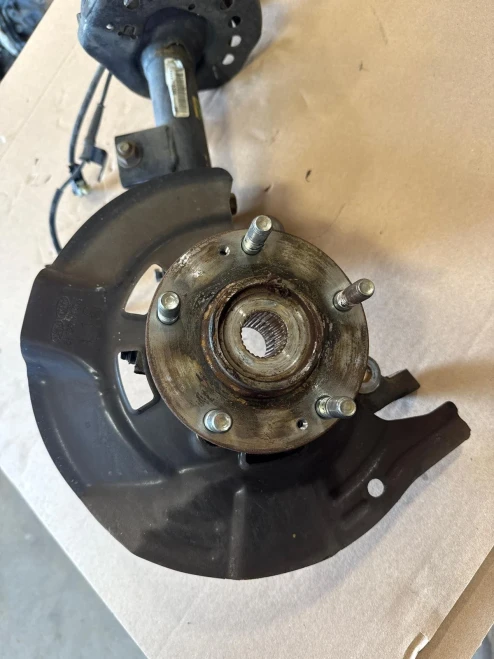 2011-2013 Kia Optima 517152T110 Front Left/Driver With Hub Hybrid Used OEM Steering Knuckle Spindle