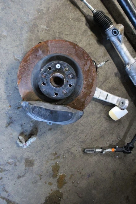 Lexus IS300 Front Left/Driver Used OEM Steering Knuckle Spindle