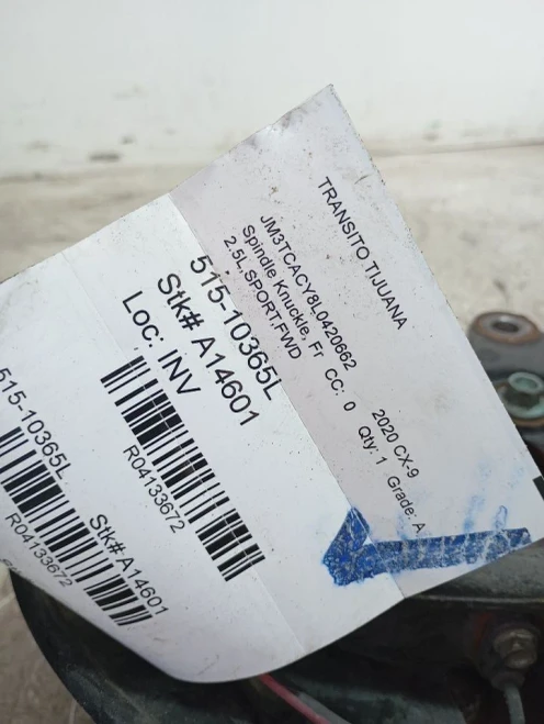 2019-2023 Mazda CX-9 4133672 Front Left/Driver Used OEM Steering Knuckle Spindle