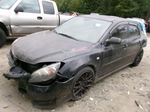 2007-2009 Mazda Mazda3 33204558 Front Left/Driver ABS Used OEM Steering Knuckle Spindle