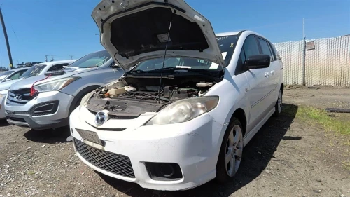 2006-2010 Mazda 32782076 Front Left/Driver Used OEM Steering Knuckle Spindle