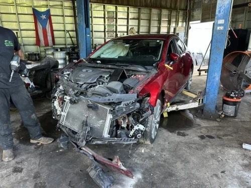 2020 Mazda Mazda3 Front Used OEM Steering Knuckle Spindle