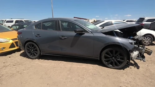 2019-2022 Mazda Mazda3 30070559 Front Left/Driver Used OEM Steering Knuckle Spindle