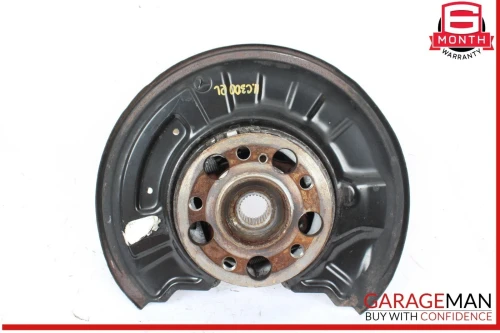 2008-2017 Mercedes-Benz C-Class Rear Left/Driver With Hub Used OEM Steering Knuckle Spindle