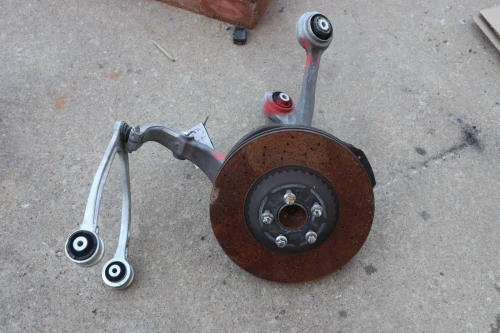 2014 Mercedes-Benz S550 Front Right/Passenger RWD With Hub Used OEM Steering Knuckle Spindle