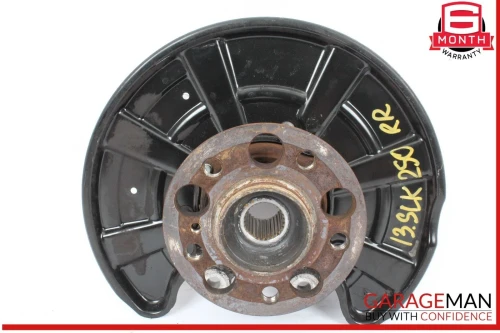 2012-2020 Mercedes-Benz SLK-Class Rear Right/Passenger With Hub With Bearing Used OEM Steering Knuckle Spindle