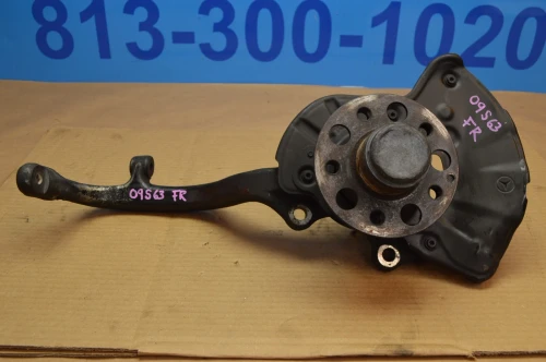 2009 Mercedes-Benz S63 Front Right/Passenger Used OEM Steering Knuckle Spindle