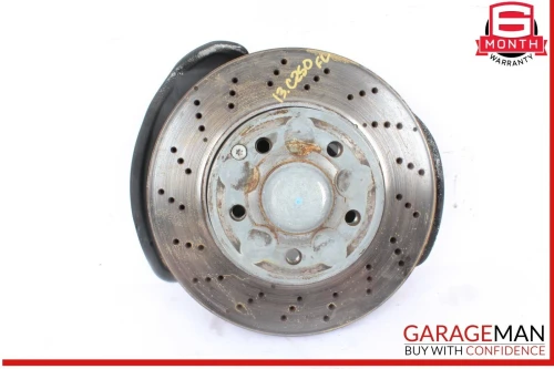 2008-2017 Mercedes-Benz C-Class Front Left/Driver With Hub Disc Brake Used OEM Steering Knuckle Spindle