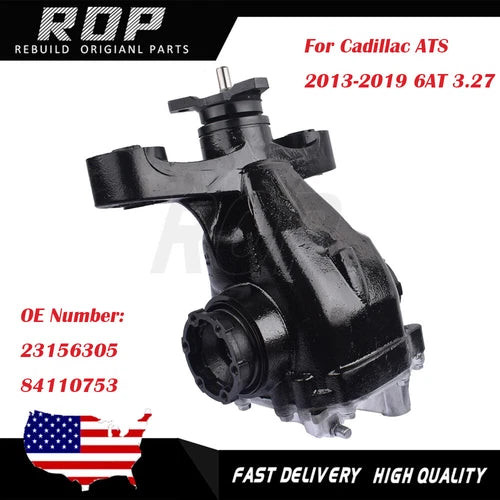 2013-2019 Rear Fit Cadillac Ats 2.0L RWD 3.27 Fdr Used OEM Rear Differential Carriers used OEM rear differential carrier