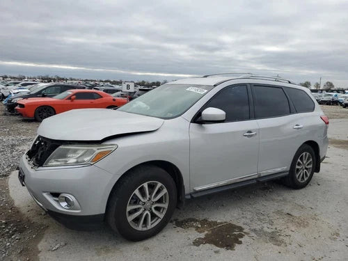 2015 Nissan Pathfinder Rear Axle AWD 2. Used OEM Differential Carrier Assembly used OEM rear differential carrier assembly