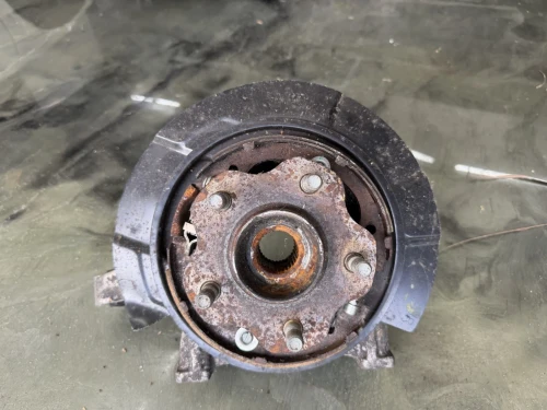 2009-2018 Nissan GT-R Rear Right/Passenger Used OEM Steering Knuckle Spindle