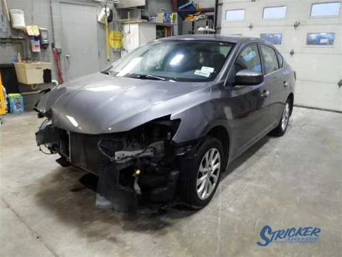 2017 Nissan Sentra Front Right/Passenger Used OEM Steering Knuckle Spindle