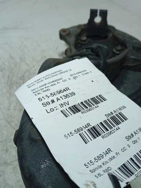 2004-2015 Nissan Armada 3963144 Front Right/Passenger Used OEM Steering Knuckle Spindle