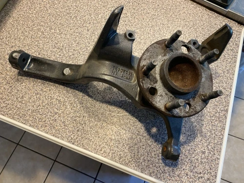 1993-1997 Pontiac Firebird Front Left/Driver With Hub Used OEM Steering Knuckle Spindle