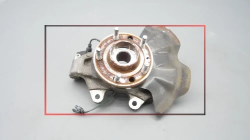 2007-2010 Pontiac Solstice Rear Left/Driver With Hub Used OEM Steering Knuckle Spindle