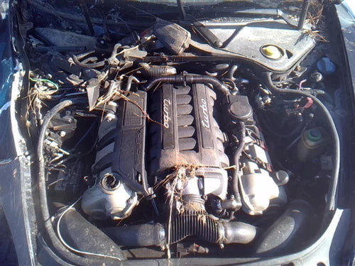 2010 Porsche Porsche Panamera Rear 4.8L Used OEM Differential Carrier Assembly used OEM differential carrier assembly