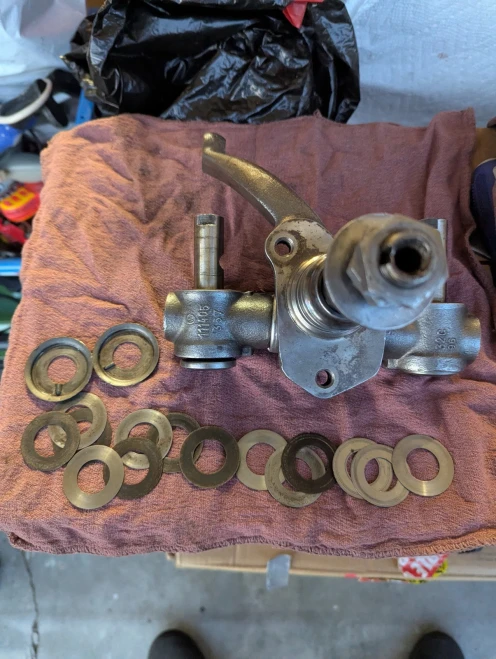 Porsche Front Left/Driver Used OEM Steering Knuckle Spindle