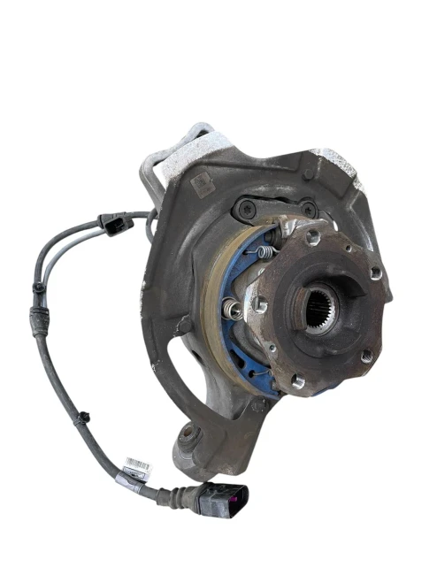 2014-2016 Porsche Panamera Rear Left/Driver With Hub With Bearing Used OEM Steering Knuckle Spindle