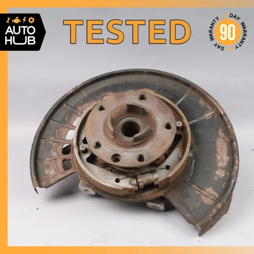 2011-2014 Porsche Cayenne Rear Left/Driver Hybrid Used OEM Steering Knuckle Spindle