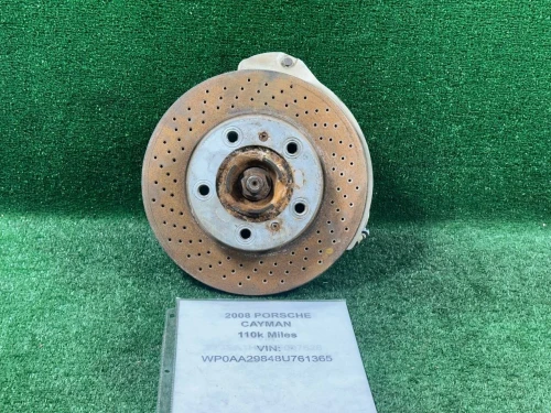 2005-2012 Porsche Boxster 99734165705 Front Left/Driver Used OEM Steering Knuckle Spindle