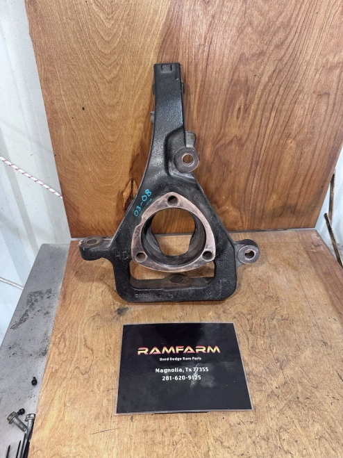 2003-2008 Ram 3500 Left/Driver 2WD Used OEM Steering Knuckle Spindle