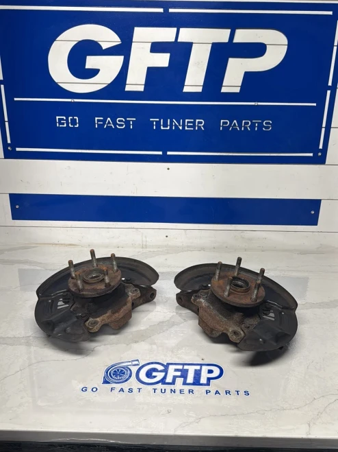 2015-2017 Subaru WRX STI Front Left & Right Used OEM Steering Knuckle Spindle