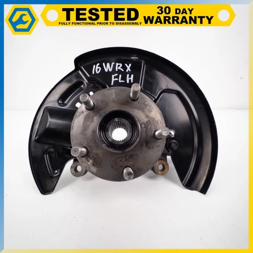2015-2021 Subaru WRX STI Front Left/Driver With Hub Used OEM Steering Knuckle Spindle