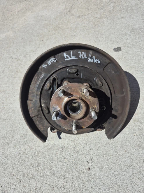 2010 Subaru Legacy Rear Left/Driver With Hub Used OEM Steering Knuckle Spindle