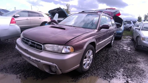 1990-1999 Subaru Legacy 32641677 Front Right/Passenger ABS Used OEM Steering Knuckle Spindle