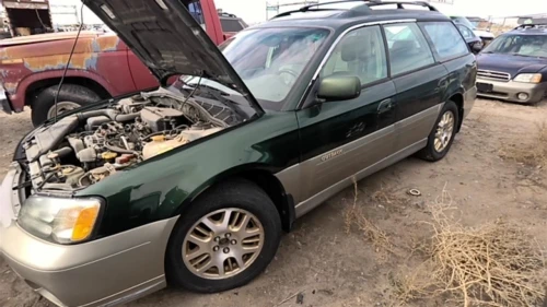 2000-2002 Subaru Legacy 31206320 Front Left/Driver Used OEM Steering Knuckle Spindle