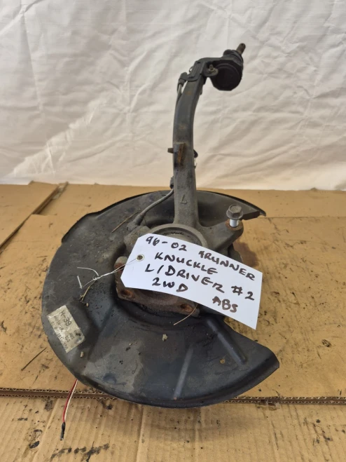 1996-2002 Toyota 4Runner Front Left/Driver 2WD With Hub ABS Used OEM Steering Knuckle Spindle