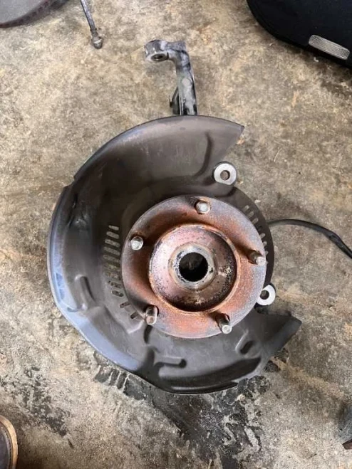 2016-2021 Toyota Land Cruiser Front Left/Driver Used OEM Steering Knuckle Spindle