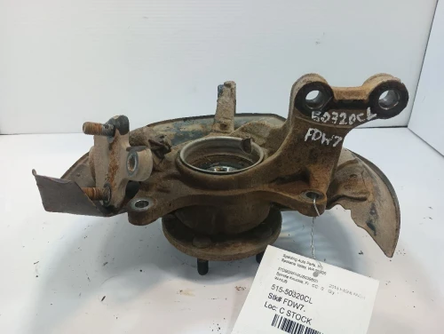 2018 Toyota Highlander 12574848 Front Left/Driver With Hub Used OEM Steering Knuckle Spindle