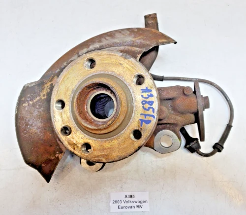1997-2003 Volkswagen EuroVan Front Right/Passenger With Hub Used OEM Steering Knuckle Spindle