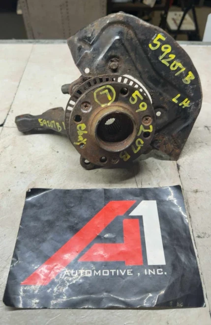 1992-1993 Volkswagen Passat Front Left/Driver With Bearing ABS Used OEM Steering Knuckle Spindle