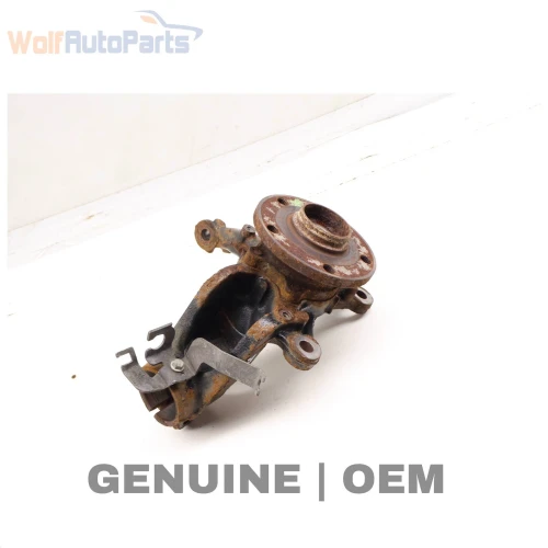 2006-2007 Volkswagen Front Left/Driver With Bearing Used OEM Steering Knuckle Spindle