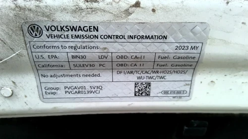 2019-2024 Volkswagen Jetta 1361969 Front Left/Driver Used OEM Steering Knuckle Spindle