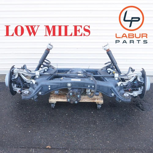MERCEDES 11-16 E250 E350 DIESEL REAR SUBFRAME DIFFERENTIAL CONTROL ARMS SF105 used OEM subframe and crossmember
