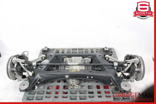 2015-2020 Mercedes W205 C300 Rear Differential Axle Spindle Subframe Bar Used OEM Rear Differential Carriers used OEM rear