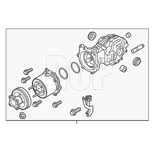 2013-2016 for Nissan Pathfinder Rear 38300-3JA1D Used OEM Rear Differential Carriers used OEM rear differential carrier